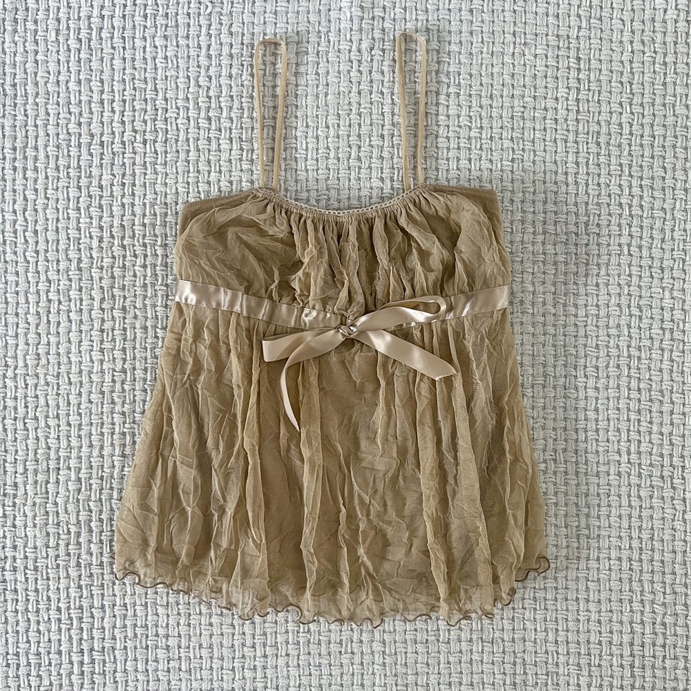 SOLD Vintage 90’s Babydoll Tank Top - Picture 4 of 10